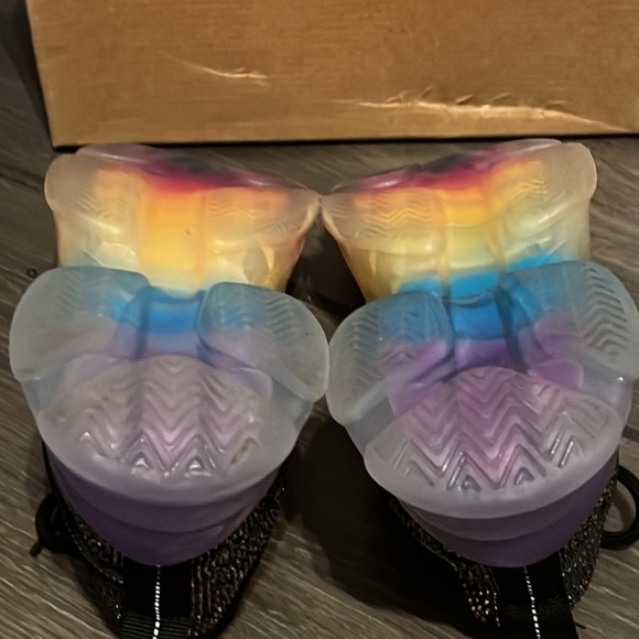 New authentic Steve Madden girls JMAXIMA WEDGE SNEAKERS sz 3 display - Picture 8 of 11